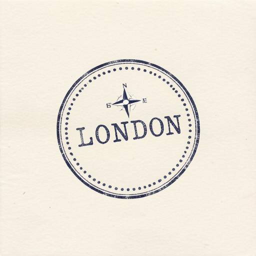 London passport stamp
